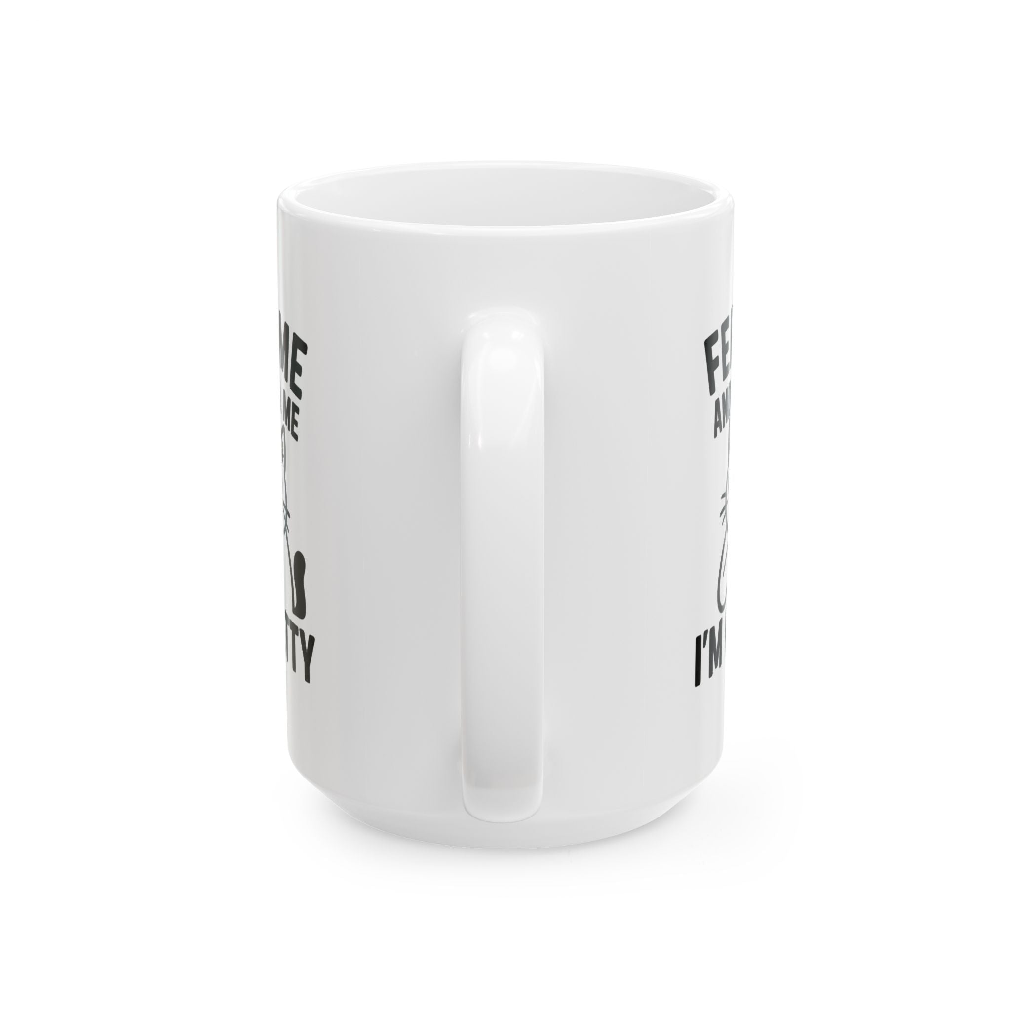 Feed Me And Tell Me Im Pretty Cat Coffee Mug | Funny Cat Gift | Ceramic Mug