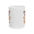 Ferret Mom Organized Chaos Has A Fur Coat Coffee Mug | Gift for Mom | Ceramic Mug