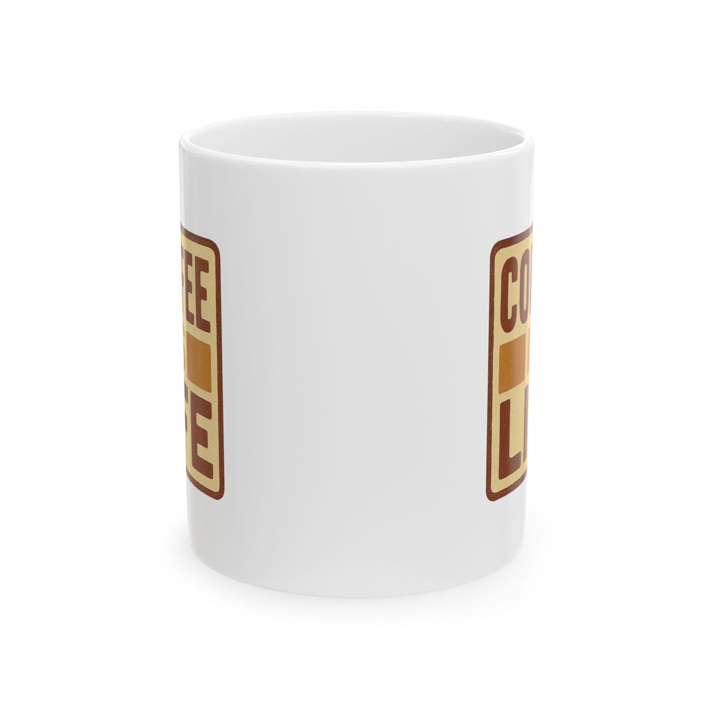 Coffee Is Life Science Agrees Coffee Mug | Funny Coffee Gift | Ceramic Mug