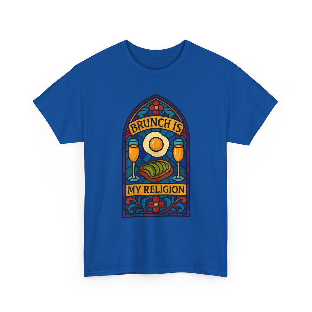 Brunch Is My Religion T-Shirt | Unique Gift | Graphic Tee