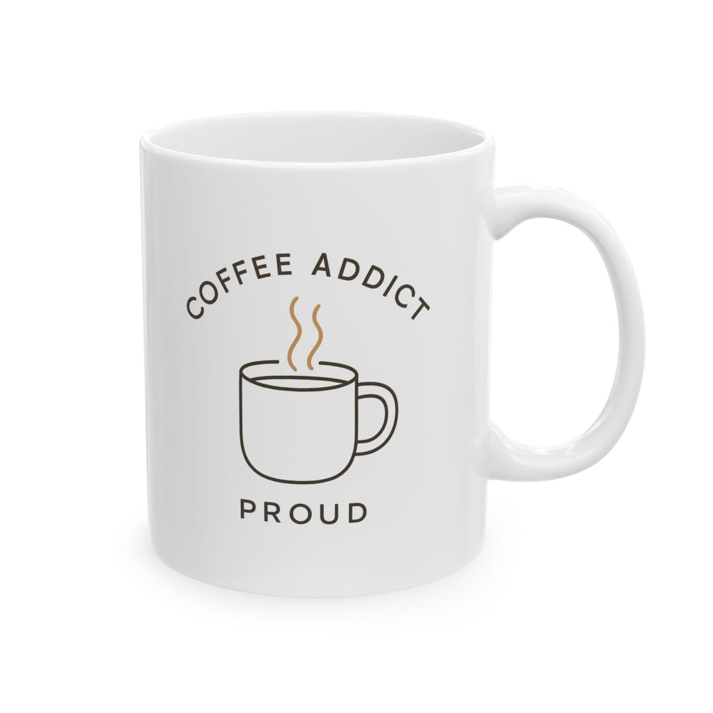 Coffee Addict First Step Admitting It Done Coffee Mug | Funny Coffee Gift | Ceramic Mug