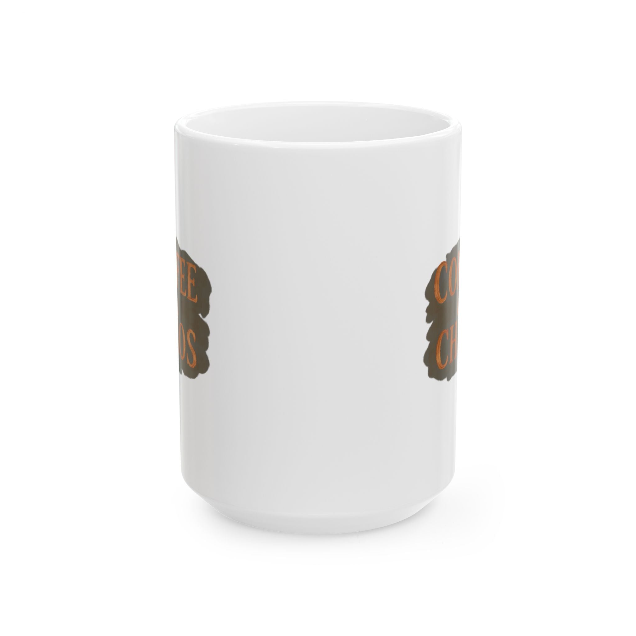 Fueled By Coffee Powered By Chaos Coffee Mug | Funny Gift | Ceramic Mug