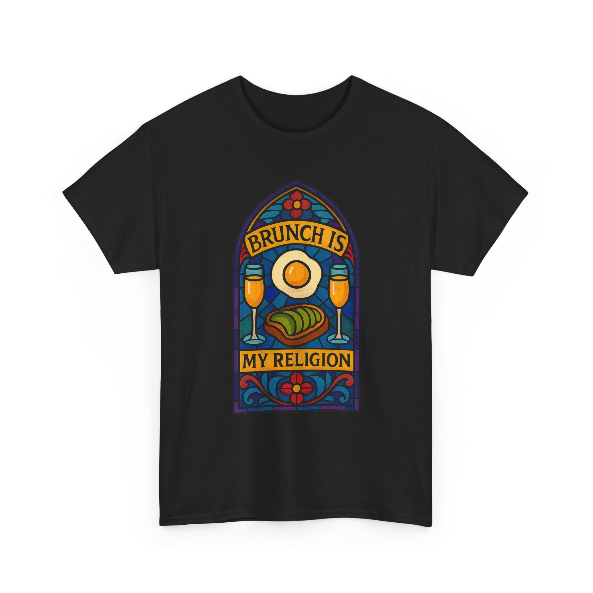 Brunch Is My Religion T-Shirt | Unique Gift | Graphic Tee
