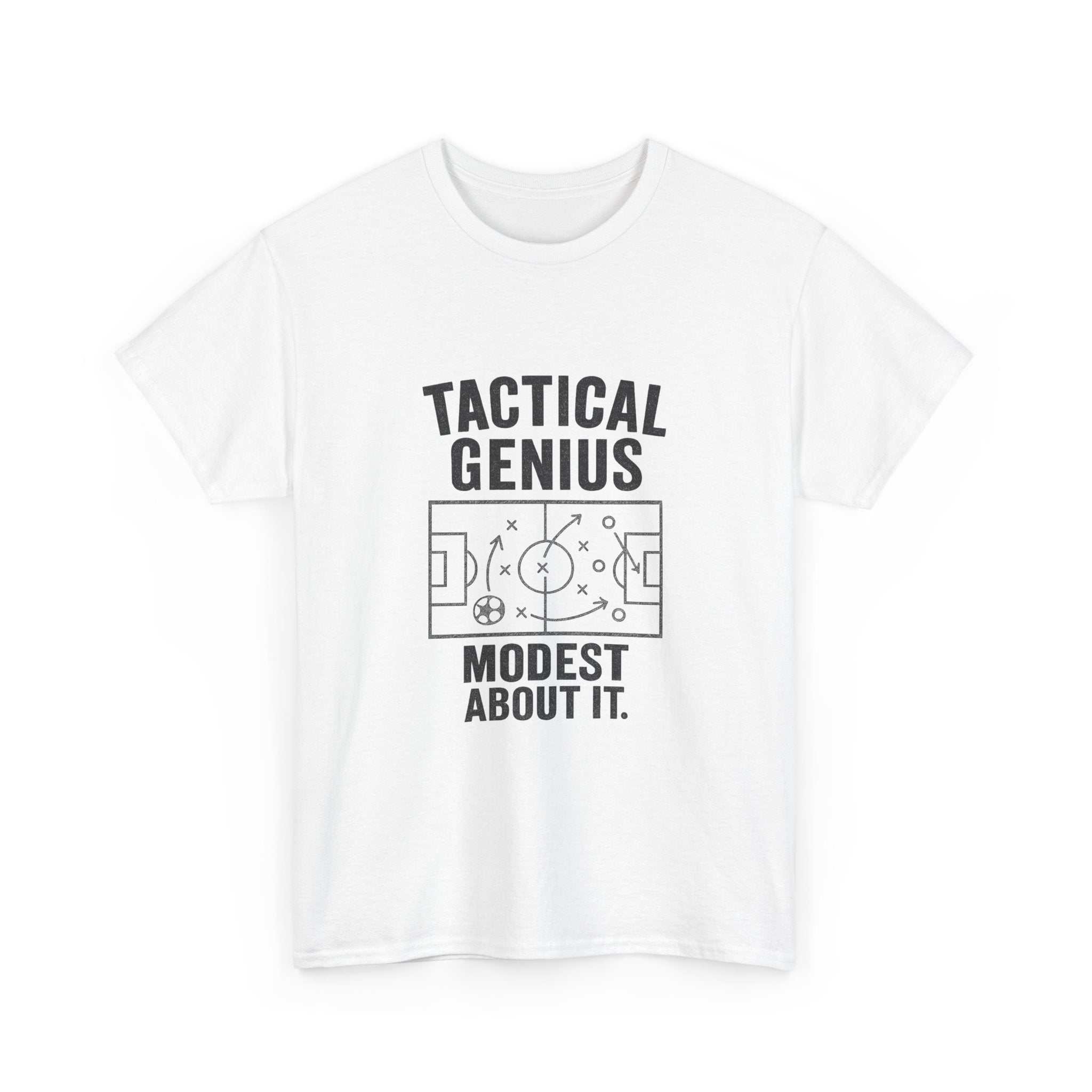Soccer Coach Tactical Genius Modest About It T-Shirt | Unique Gift | Graphic Tee