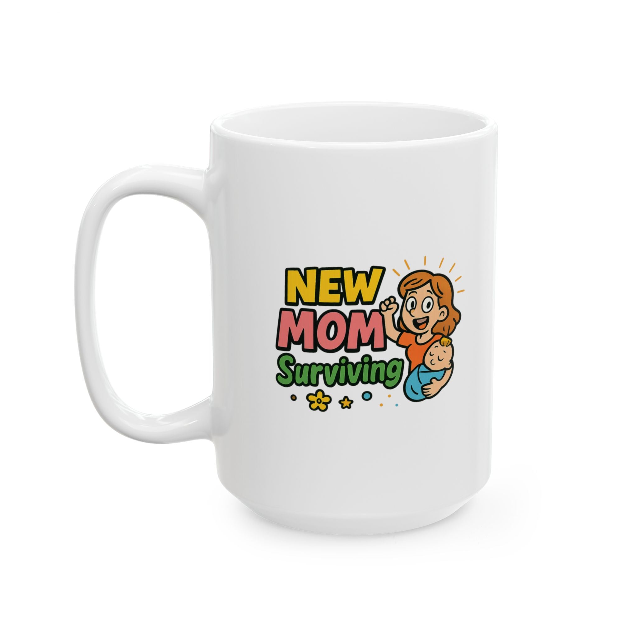 New Mom Mode Activated Coffee Mug | Baby Shower Gift | Ceramic Mug