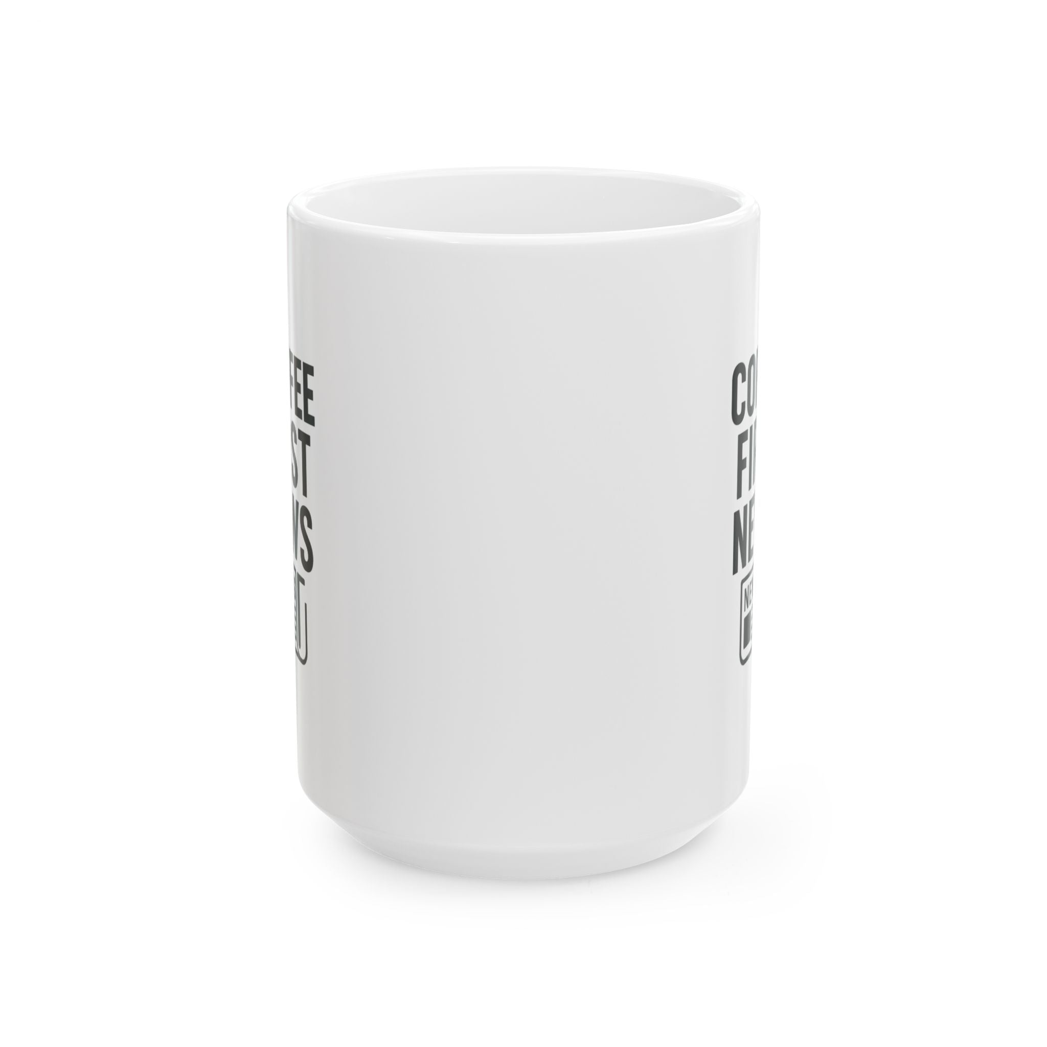 Reporter Coffee First News Later Coffee Mug | Coffee Lover Gift | Ceramic Mug