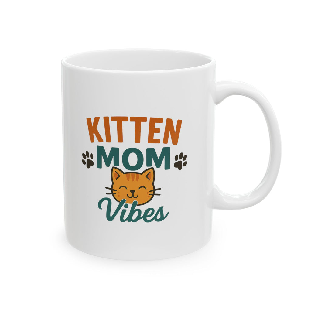 Life Goal Surrounded By Kittens Coffee Mug | Cat Lover Humor | Ceramic Mug