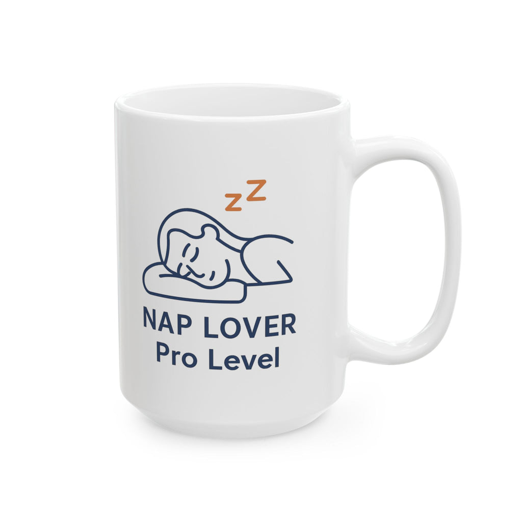 Powered By Naps And This Coffee Coffee Mug | Funny Nap Humor | Ceramic Mug