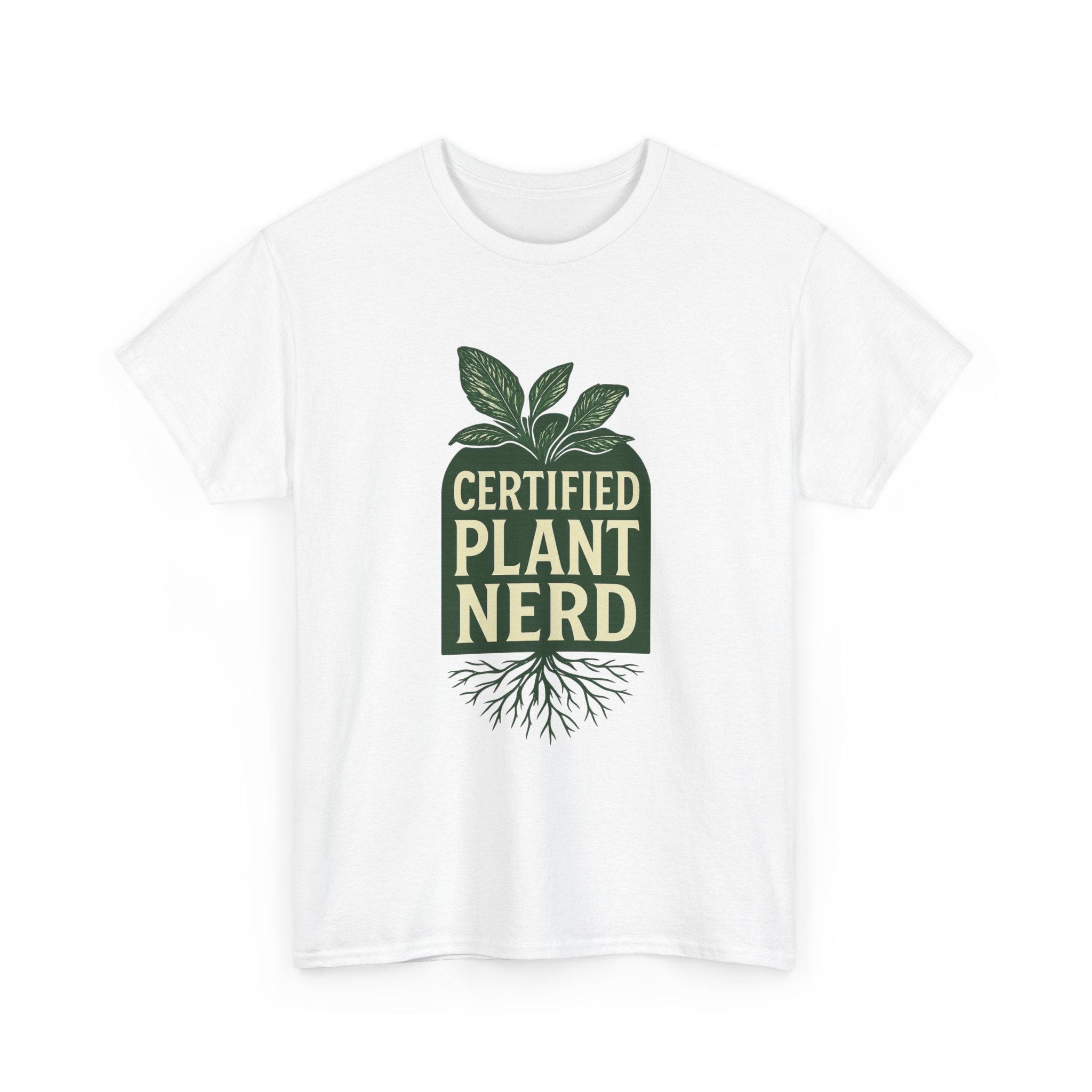 Certified Plant Nerd T-Shirt | Unique Gift | Graphic Tee