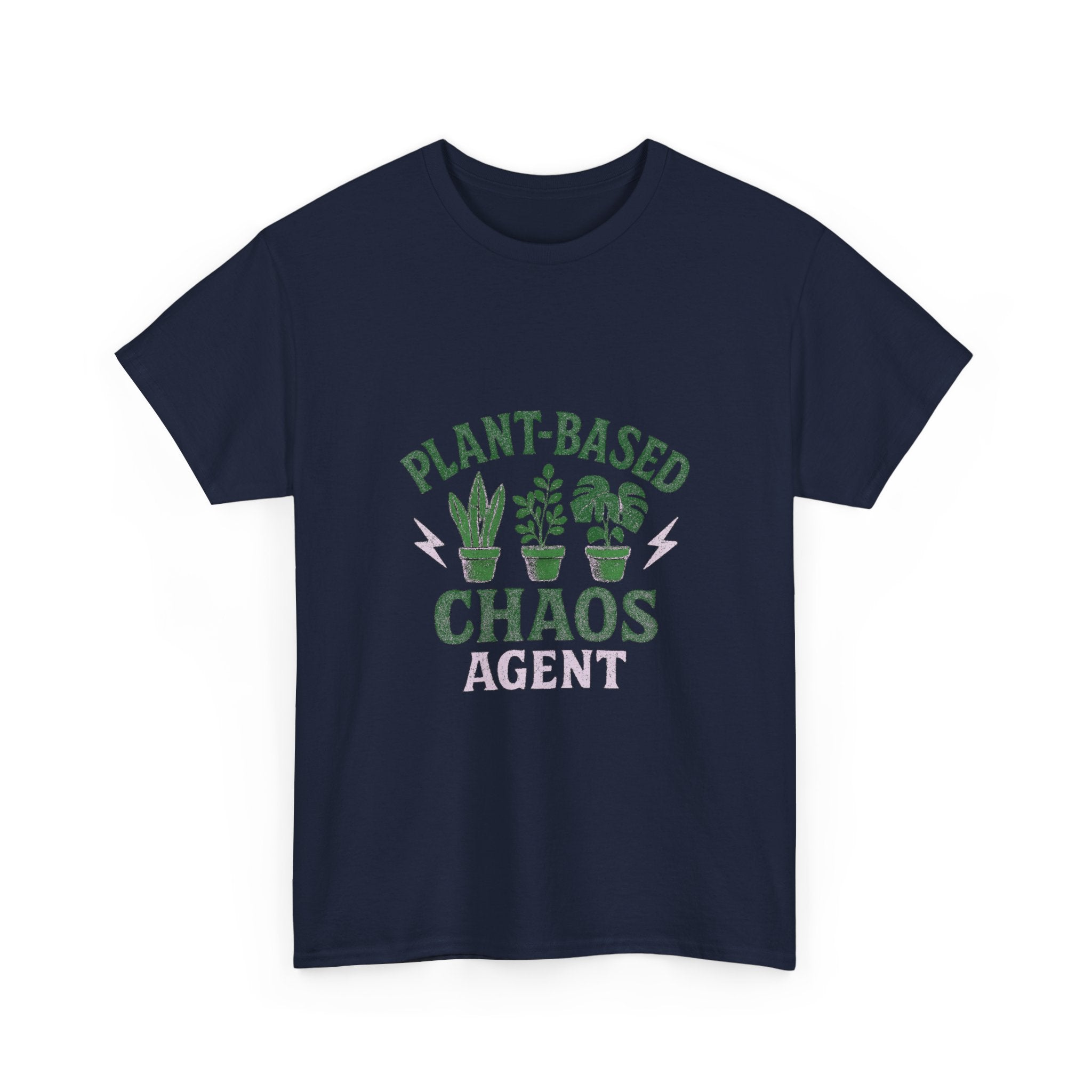 Plant-Based Chaos Agent T-Shirt | Unique Gift | Graphic Tee
