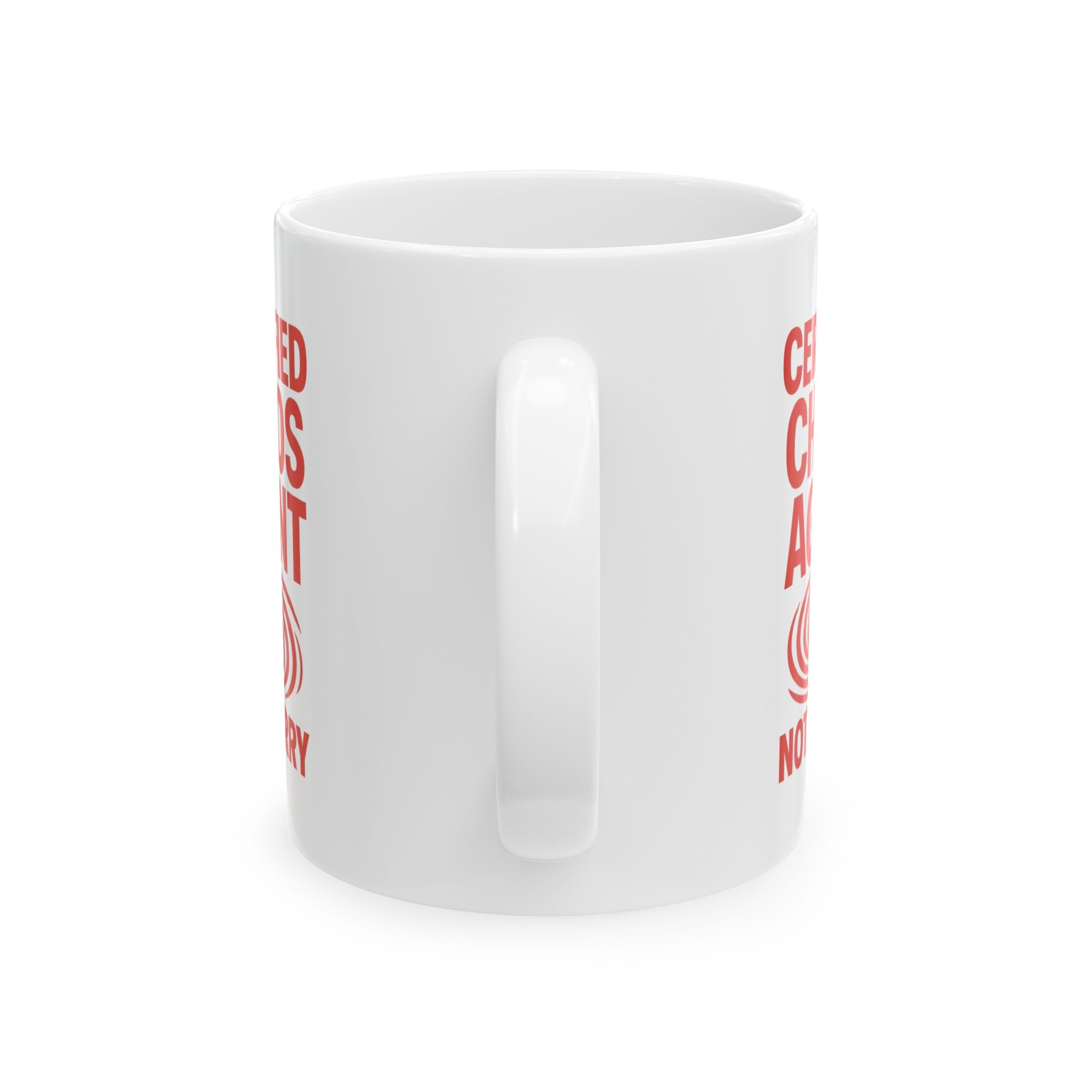 Certified Chaos Agent Not Sorry Coffee Mug | Unique Gift | Ceramic Mug