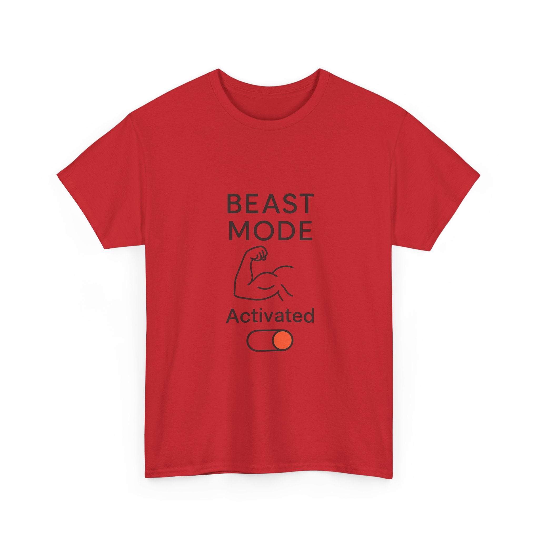 Beast Mode Activated T-Shirt | Workout Motivation Gift | Graphic Tee