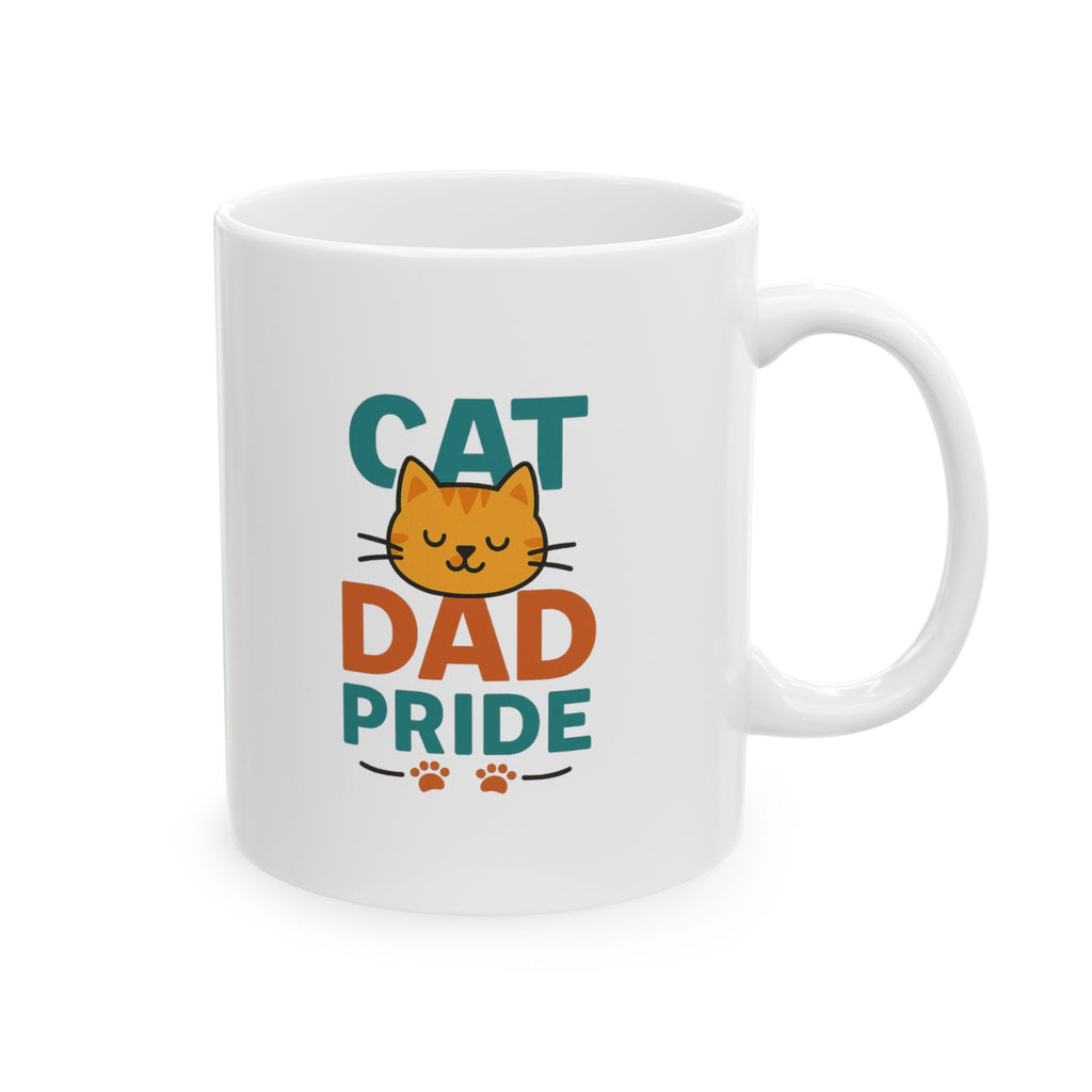 Cat Dad Cool Cat Coffee Mug | Cat Lover Gift | Ceramic Mug