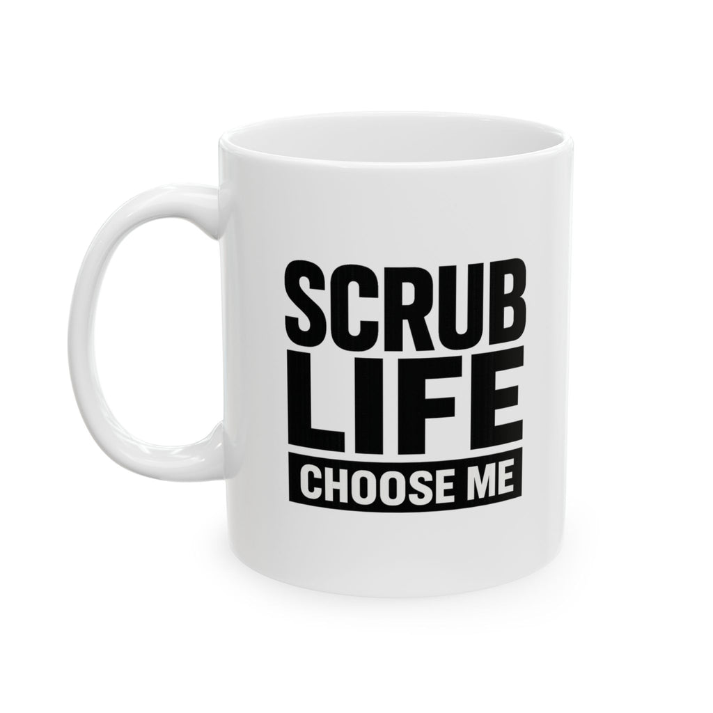 Living The Scrub Life No Complaints Coffee Mug | Funny Nurse Gift | Ceramic Mug