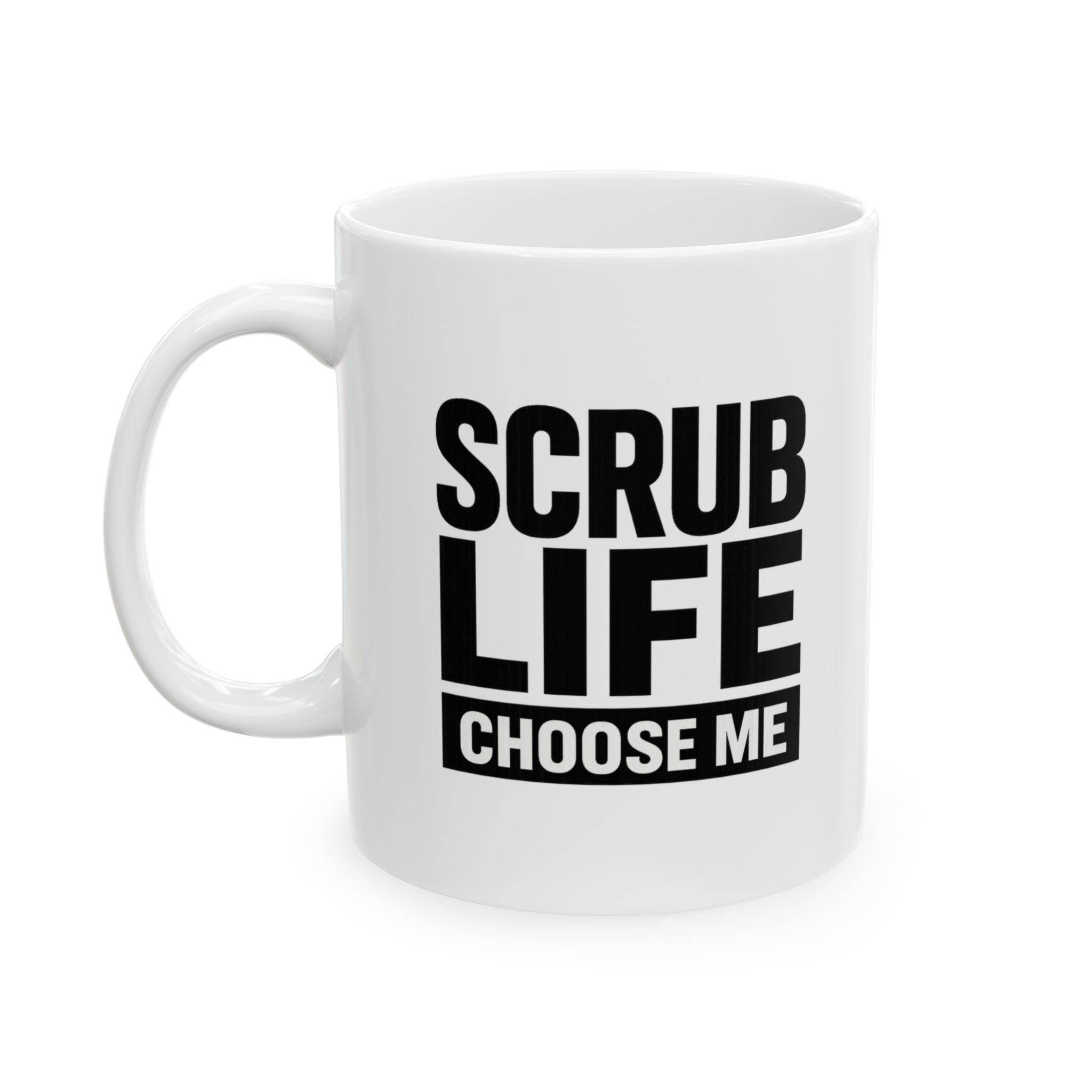 Living The Scrub Life No Complaints Coffee Mug | Funny Nurse Gift | Ceramic Mug