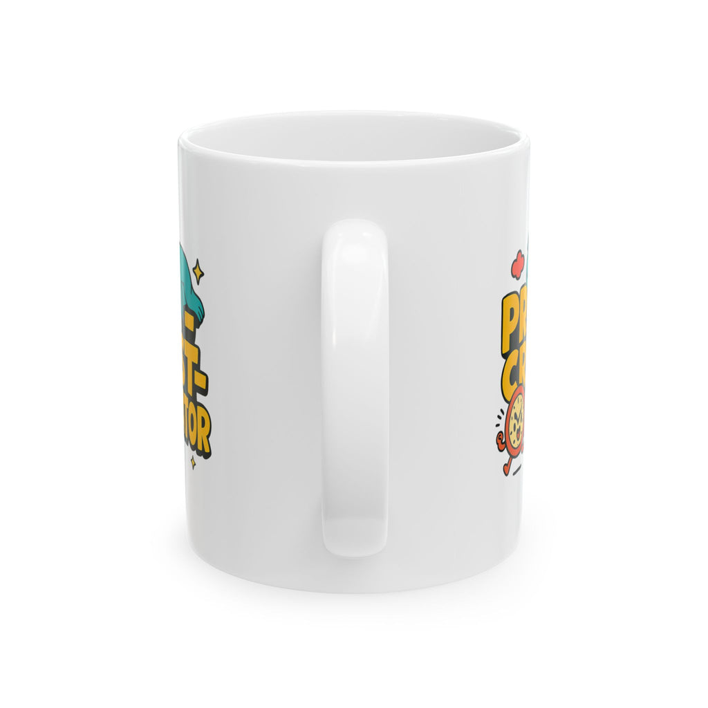 Procrastinating But Make It Caffeinated Coffee Mug | Funny Humor Gift | Ceramic Mug