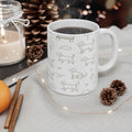 Delicate Dogs At Park Full Wrap Coffee Mug | Dogs Gift | Ceramic Mug