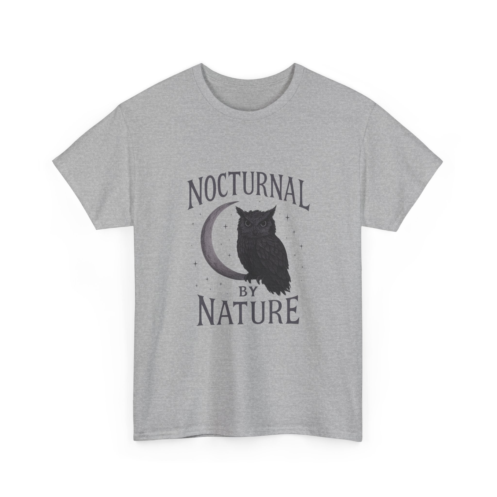 Nocturnal By Nature T-Shirt | Unique Gift | Graphic Tee