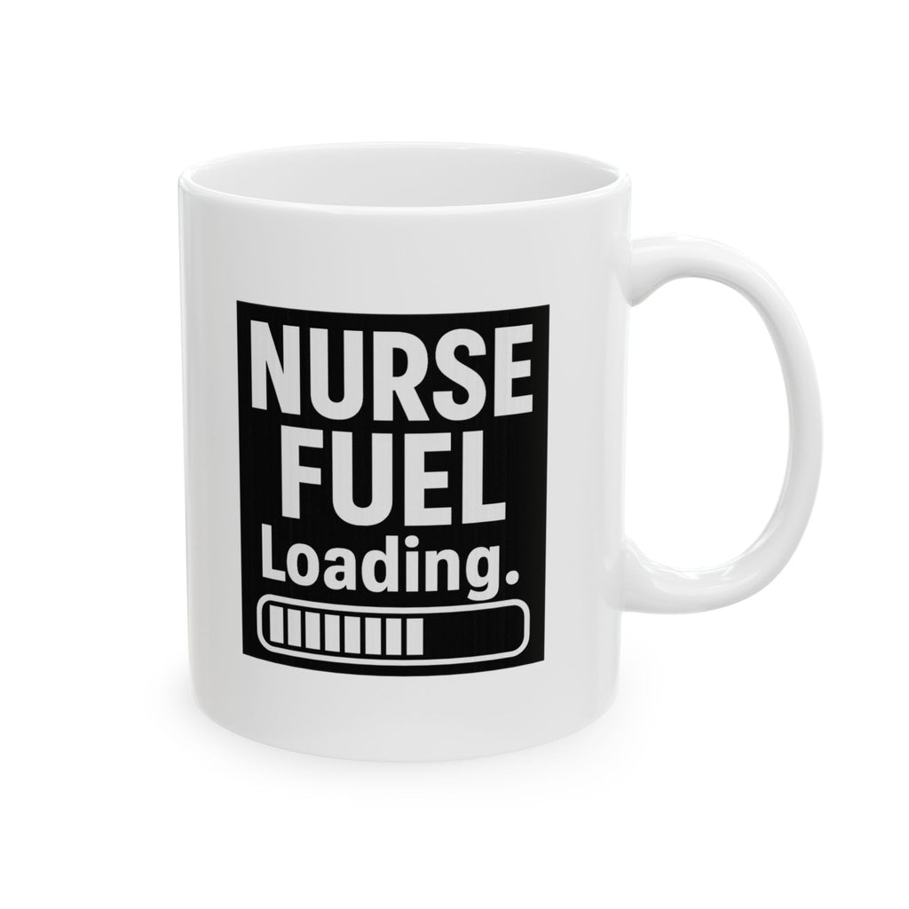 Nurse Fuel In Progress Step Away Coffee Mug | Funny Nurse Gift | Ceramic Mug
