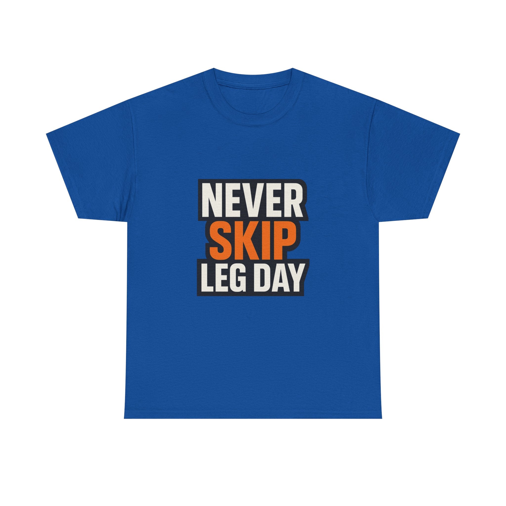 Leg Day No Excuses T-Shirt | Gym Motivation Gift | Graphic Tee