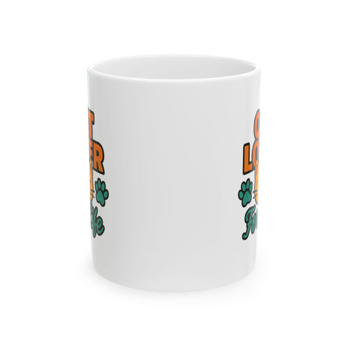 All You Need Is Love And A Cat Coffee Mug | Cat Lover Gift | Ceramic Mug