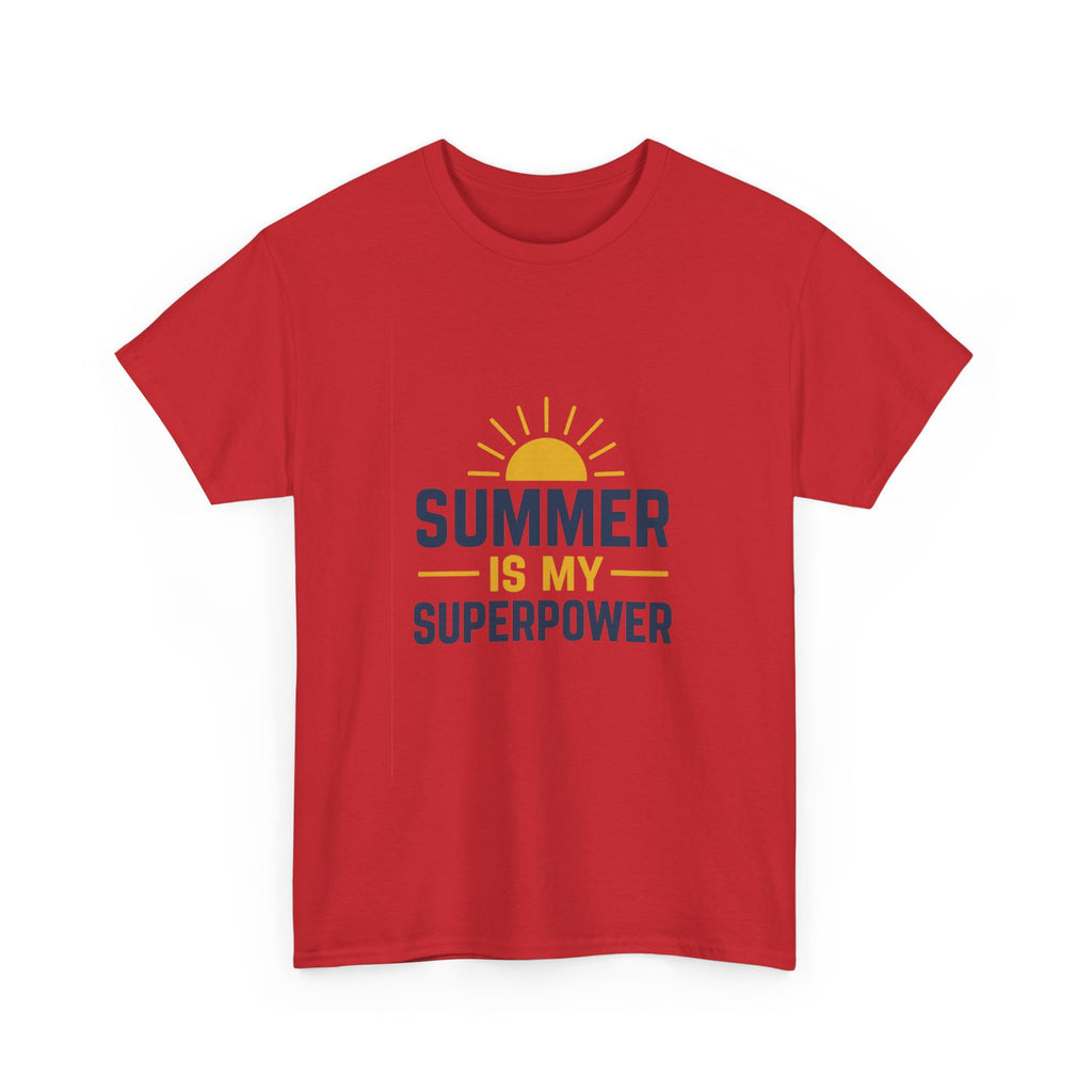 Retired Teacher Summer Is My Superpower T-Shirt | Teacher Gift | Graphic Tee