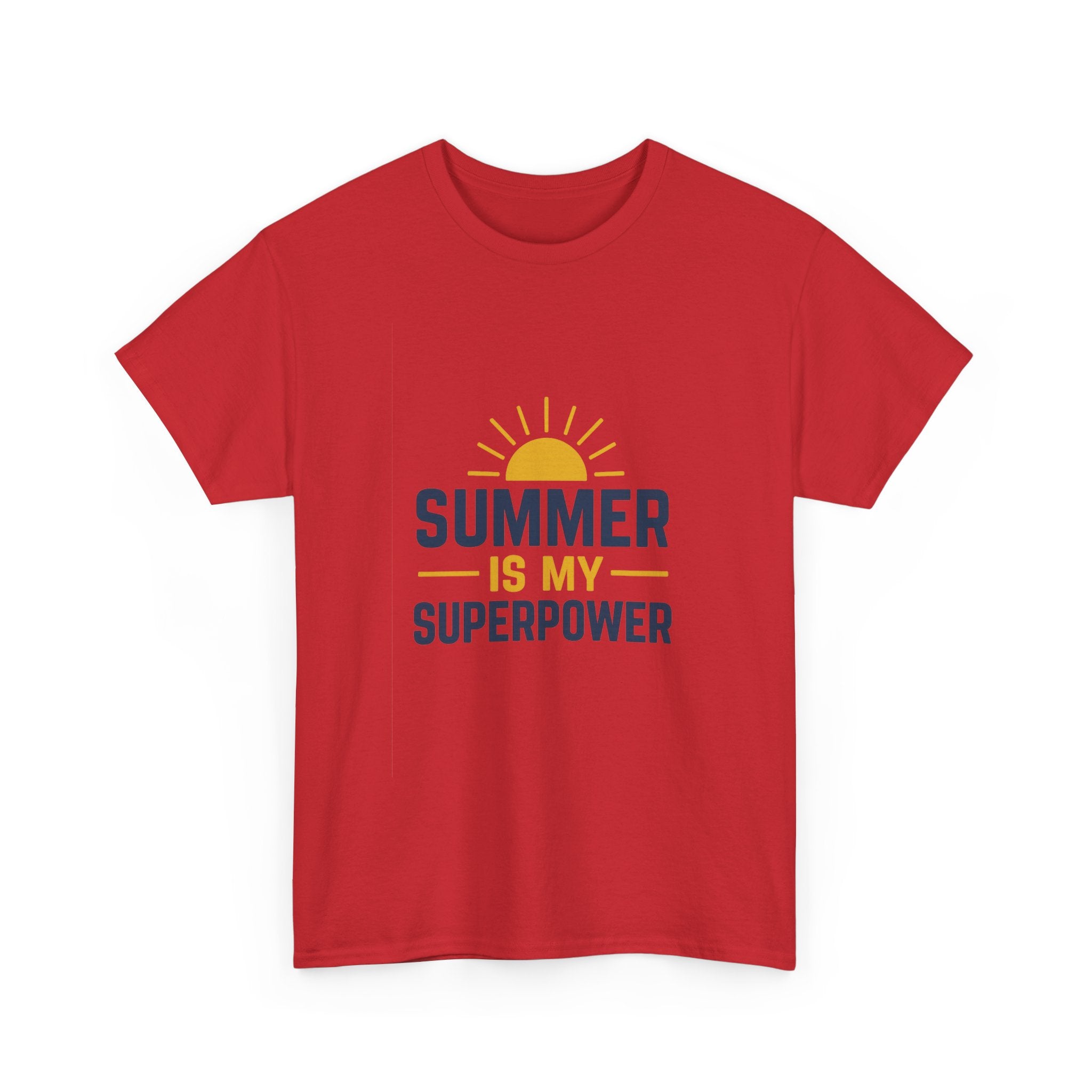 Retired Teacher Summer Is My Superpower T-Shirt | Teacher Gift | Graphic Tee