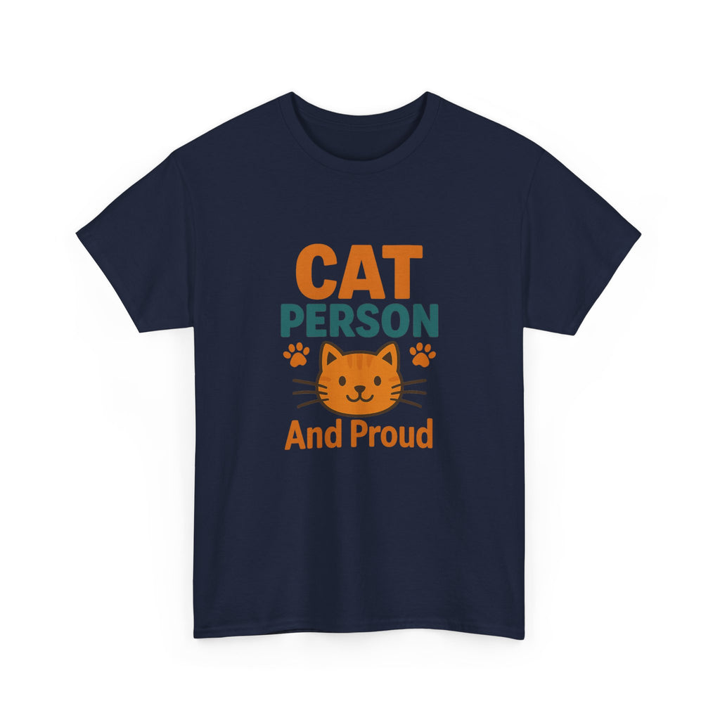 Confirmed Cat Person Since Birth T-Shirt | Cat Appreciation Gift | Graphic Tee