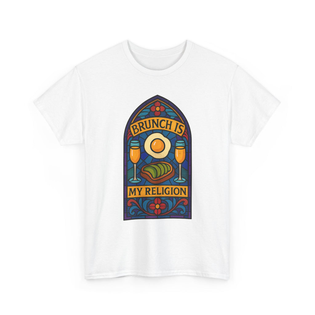 Brunch Is My Religion T-Shirt | Unique Gift | Graphic Tee
