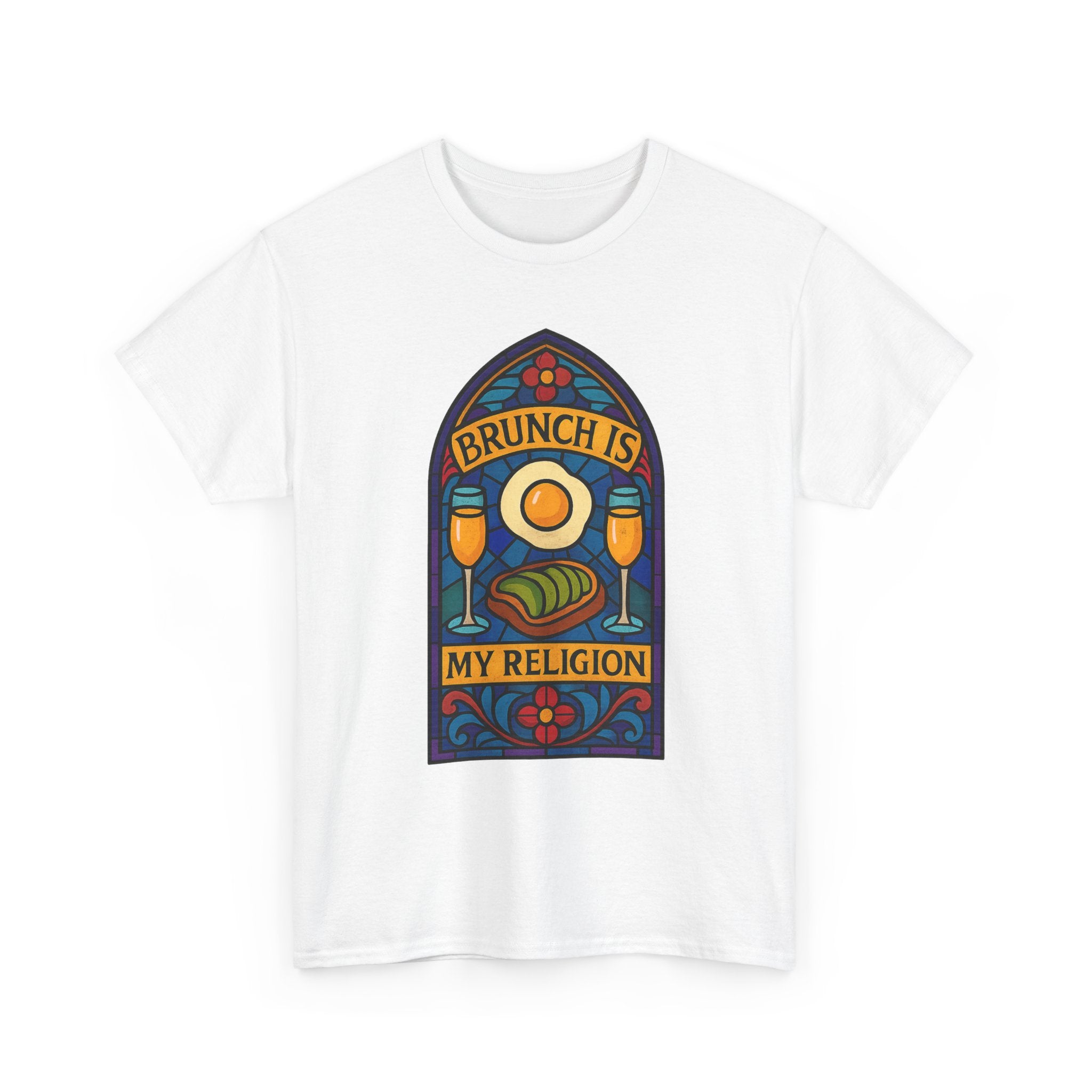 Brunch Is My Religion T-Shirt | Unique Gift | Graphic Tee