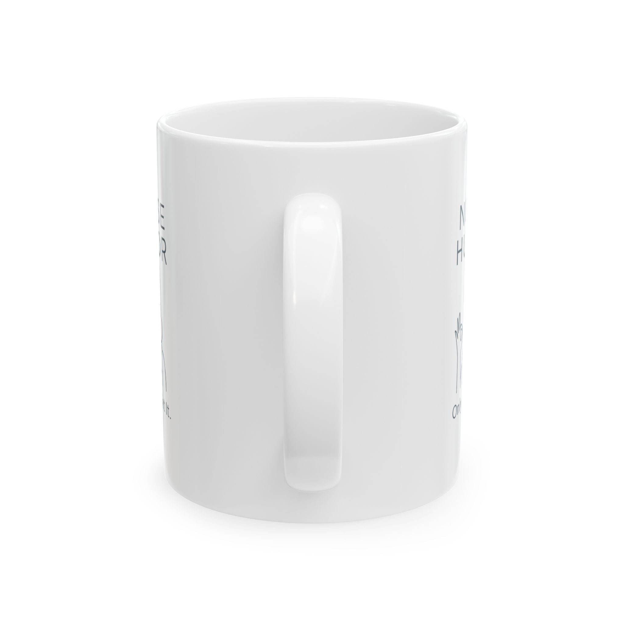 Nurse Humor Not For The Faint Of Heart Coffee Mug | Funny Nurse Gift | Ceramic Mug