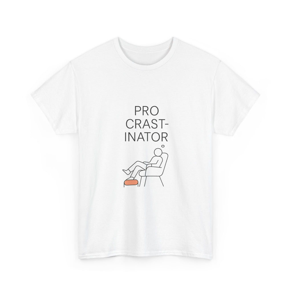 Procrastination Expert Award Pending T-Shirt | Funny Gift | Graphic Tee