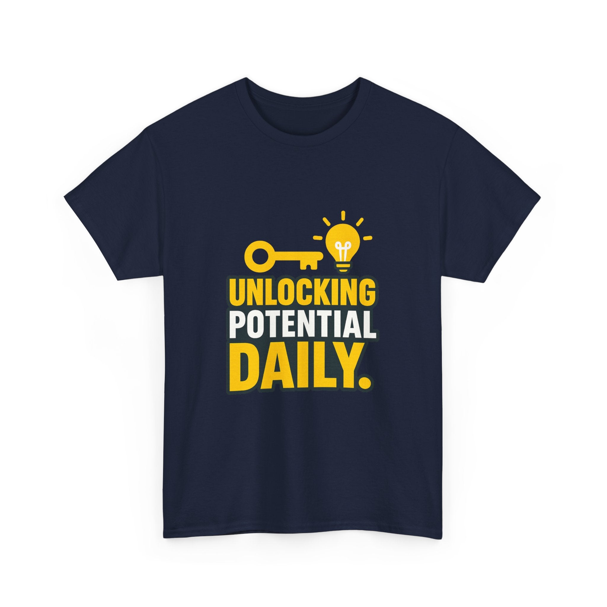 Tutor Unlocking Potential Daily T-Shirt | Unique Gift | Graphic Tee