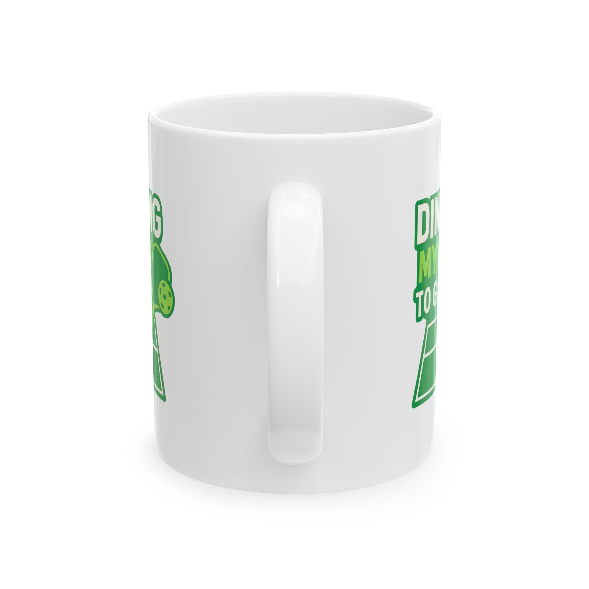 Pickleball Grandma Dinking My Way To Glory Coffee Mug | Gift for Grandma | Ceramic Mug