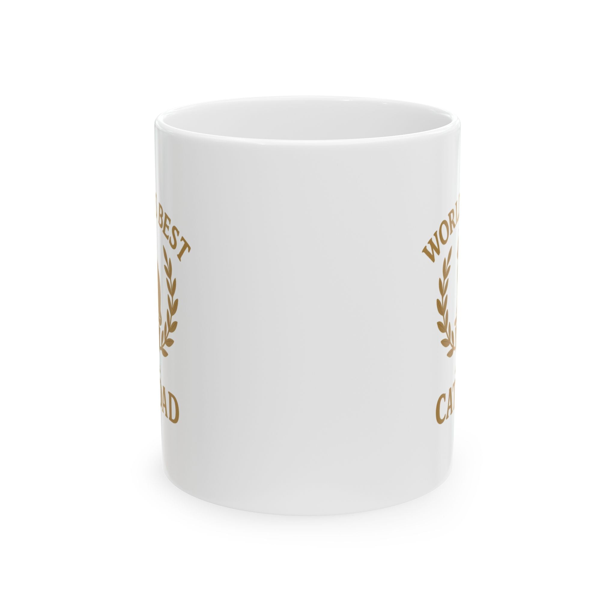 Worlds Best Cat Dad Coffee Mug | Cat Lover Gift | Ceramic Mug