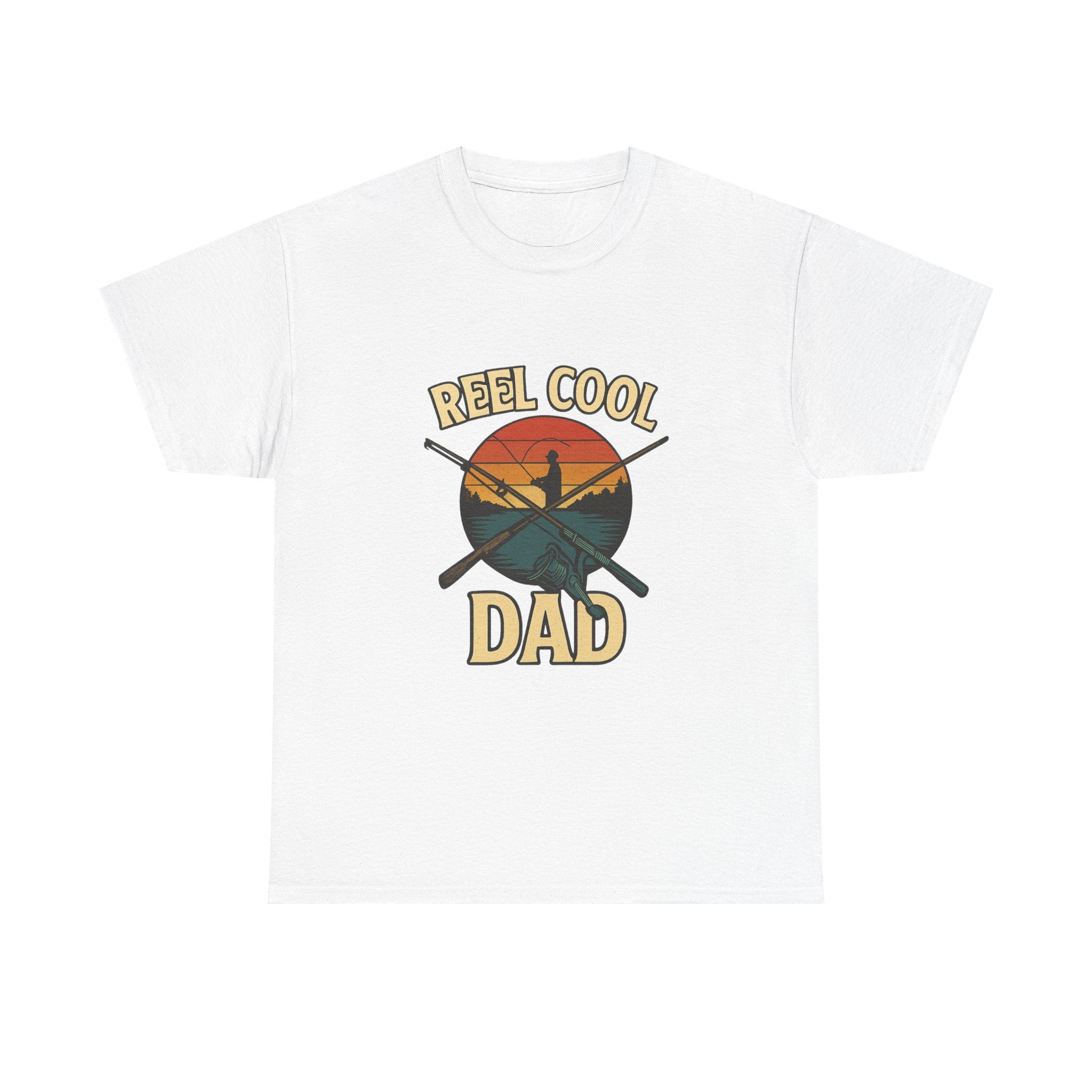 Reel Cool Dad Fishing Father T-Shirt | Gift for Dad | Graphic Tee