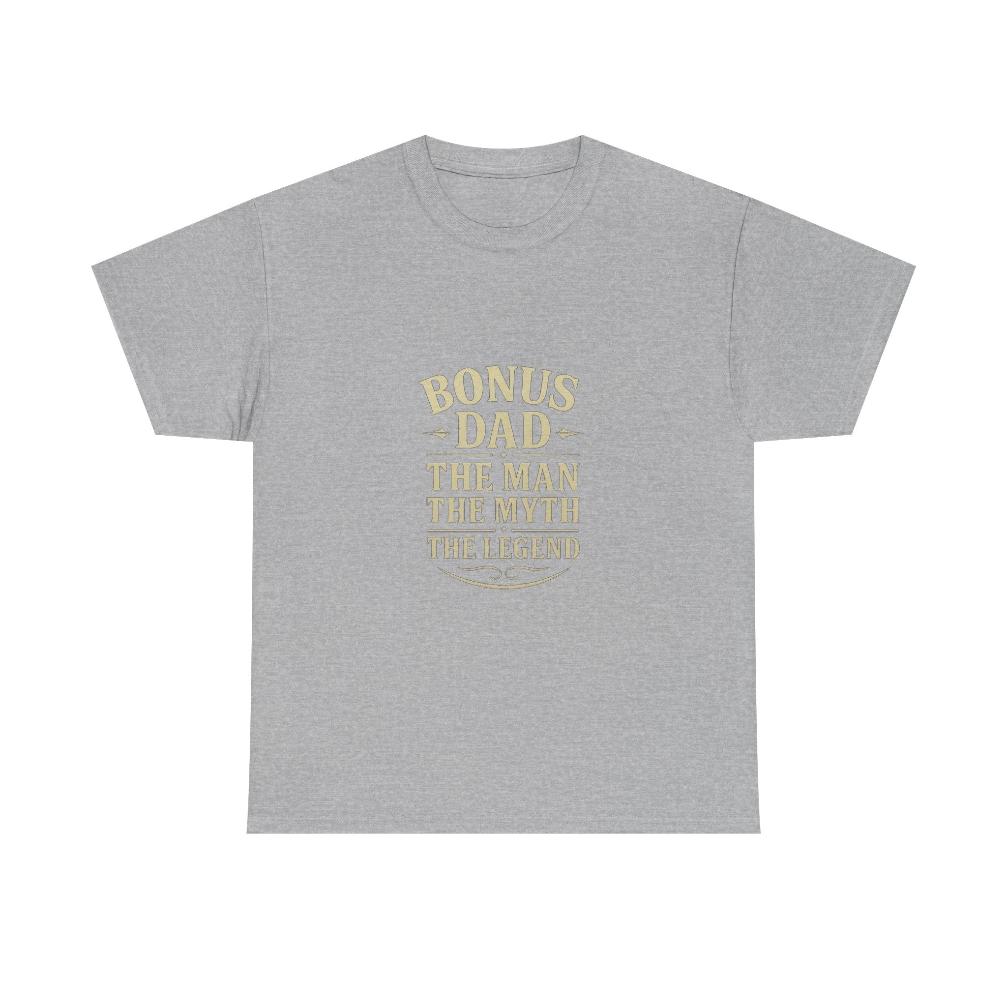 Bonus Dad The Man The Myth T-Shirt | Gift for Dad | Graphic Tee
