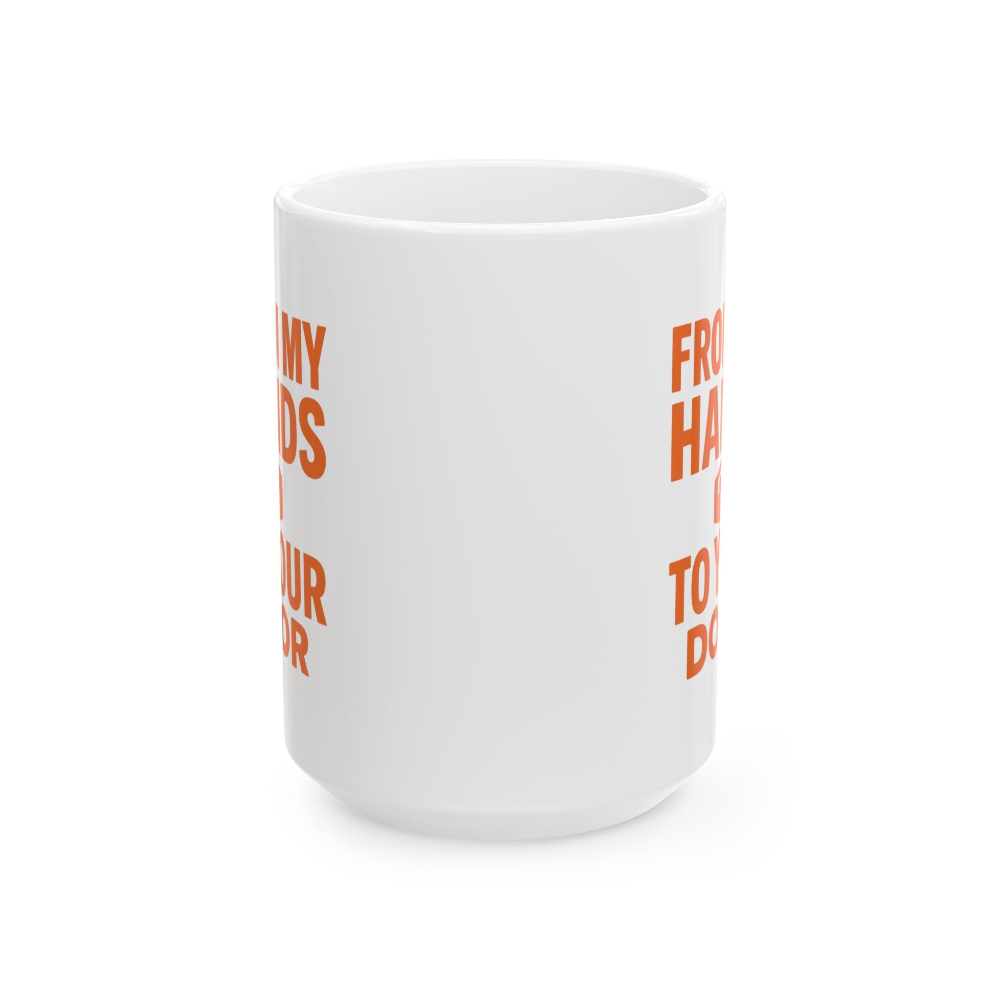 Delivery Driver From My Hands To Your Door Coffee Mug | Unique Gift | Ceramic Mug