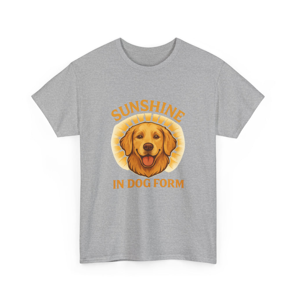 Golden Retriever Mom Sunshine In Dog Form T-Shirt | Dog Lover Gift | Graphic Tee