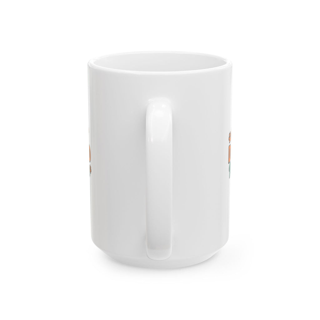 Cat Dad Just Here For The Cats Coffee Mug | Cat Humor Gift | Ceramic Mug