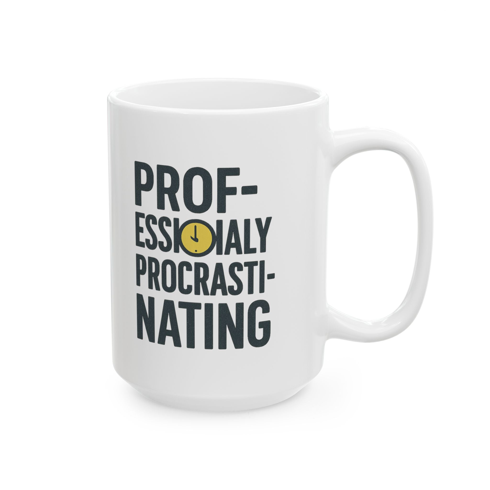 Professionally Procrastinating But With Coffee Coffee Mug | Coffee Lover Gift | Ceramic Mug