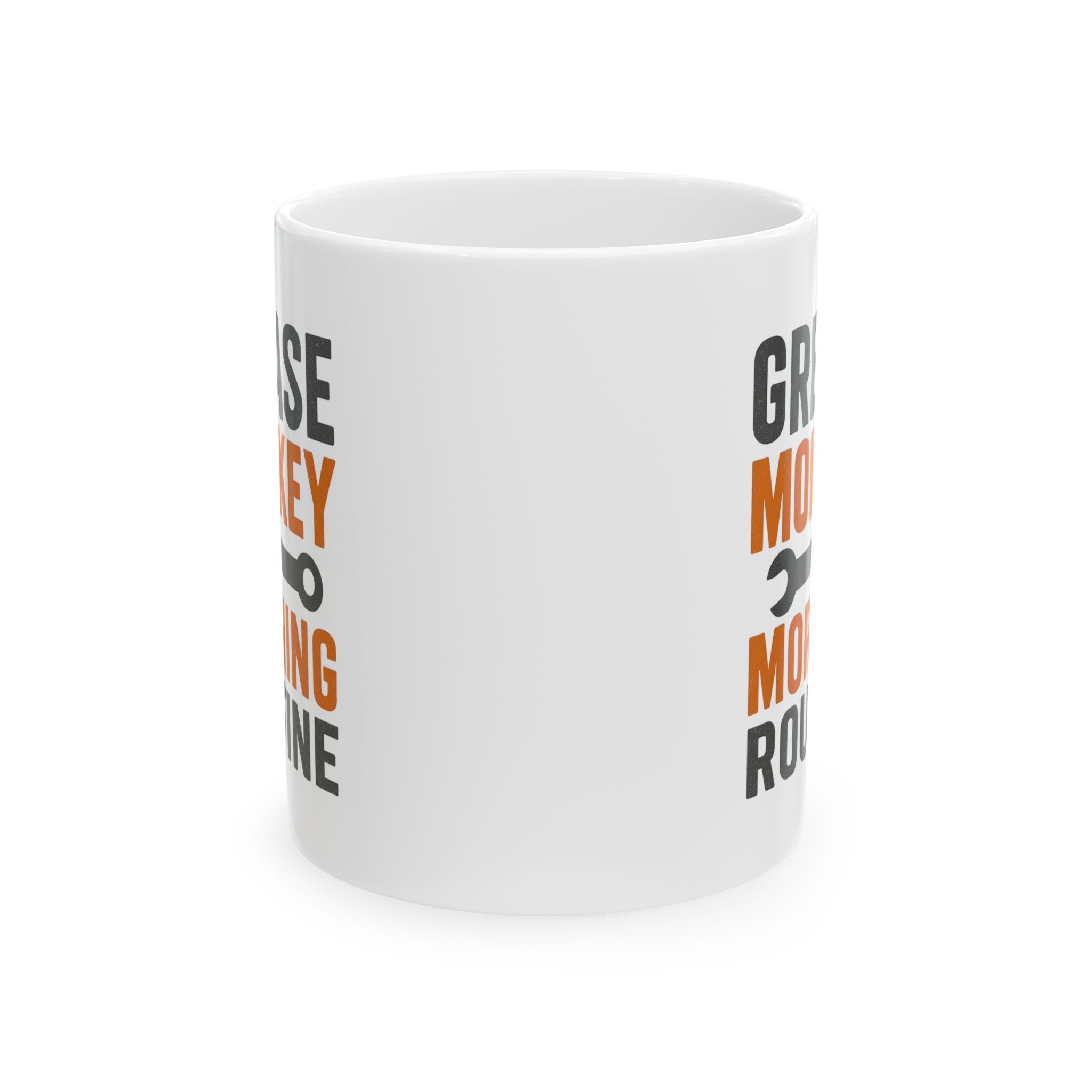 Mechanic Grease Monkey Morning Routine Coffee Mug | Mechanic Gift | Ceramic Mug