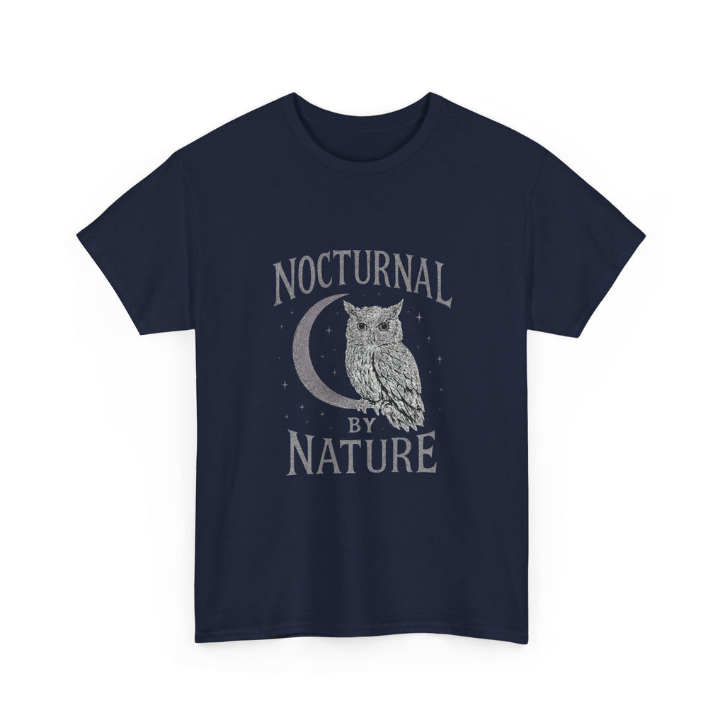Nocturnal By Nature T-Shirt | Unique Gift | Graphic Tee