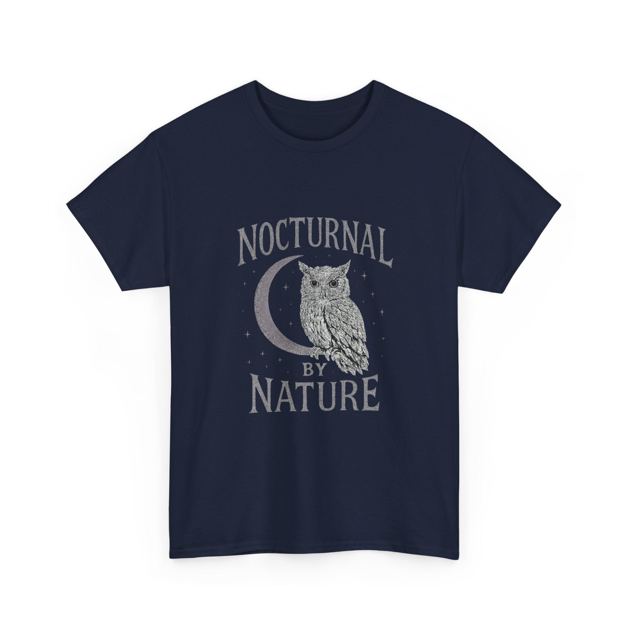 Nocturnal By Nature T-Shirt | Unique Gift | Graphic Tee