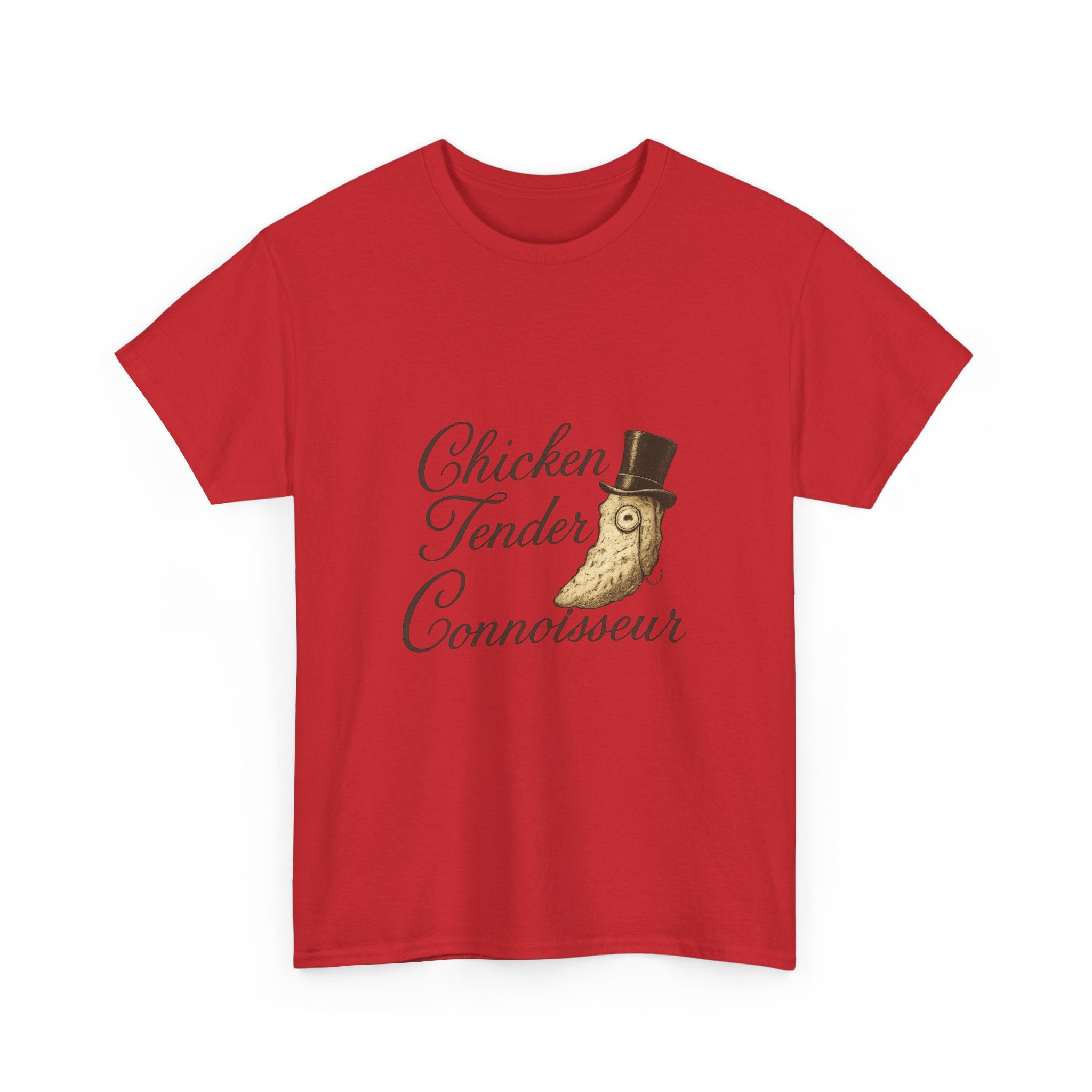 Chicken Tender Connoisseur Foodie T-Shirt | Unique Gift | Graphic Tee