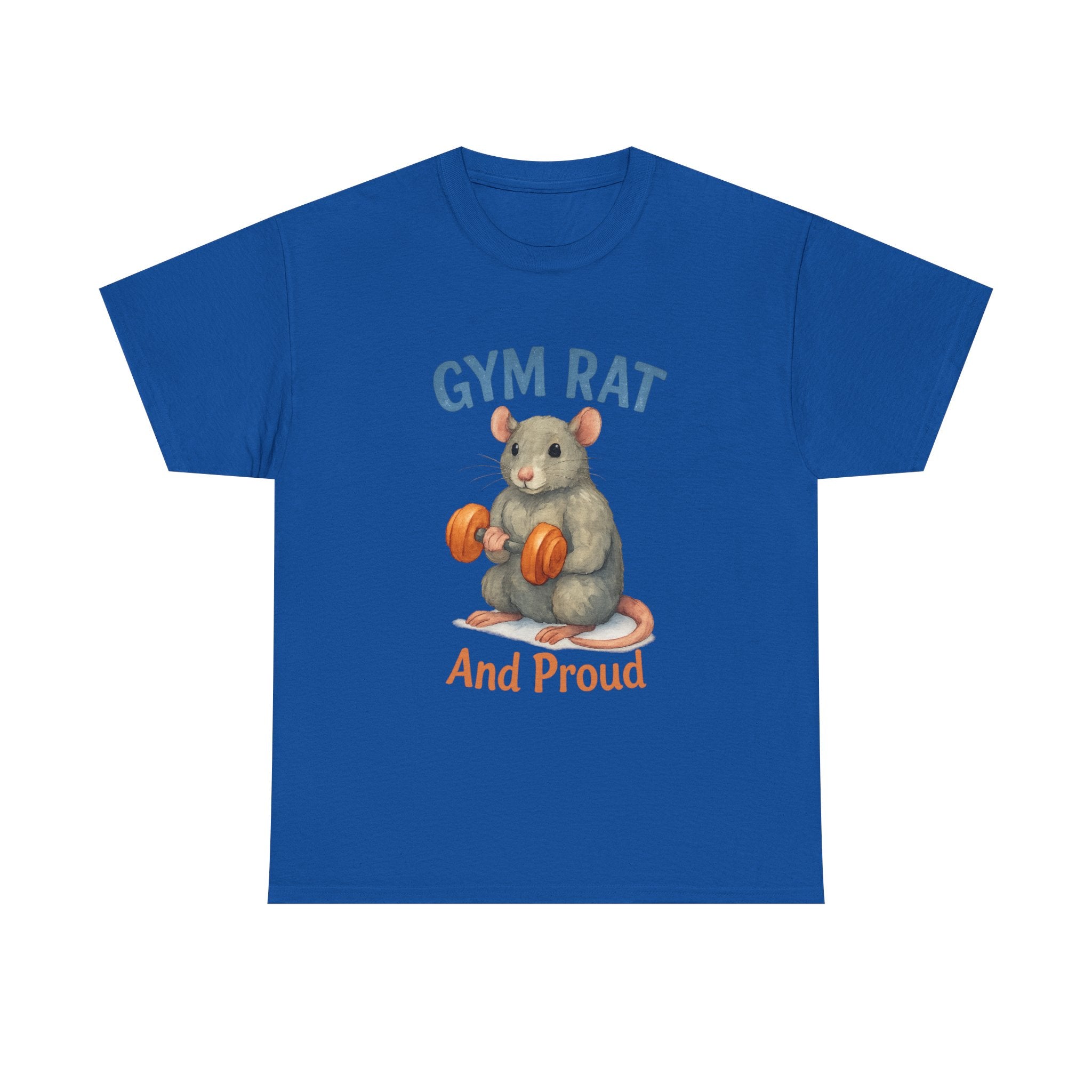 Gym Rat And Proud Of It T-Shirt | Gym Rat Gift | Graphic Tee