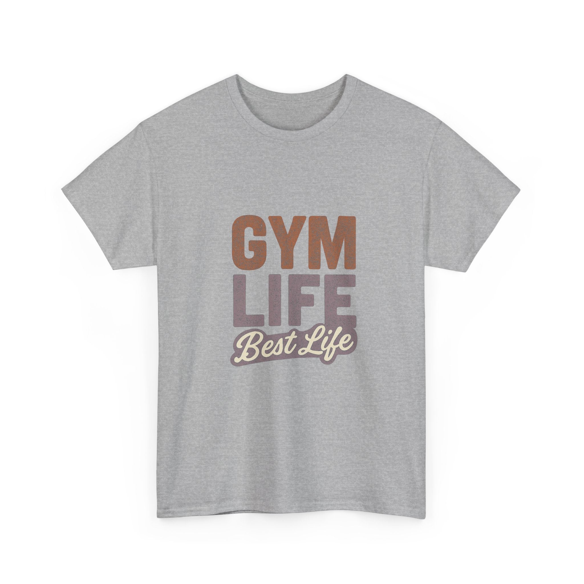 Gym Life Is The Best Life T-Shirt | Fitness Appreciation | Graphic Tee