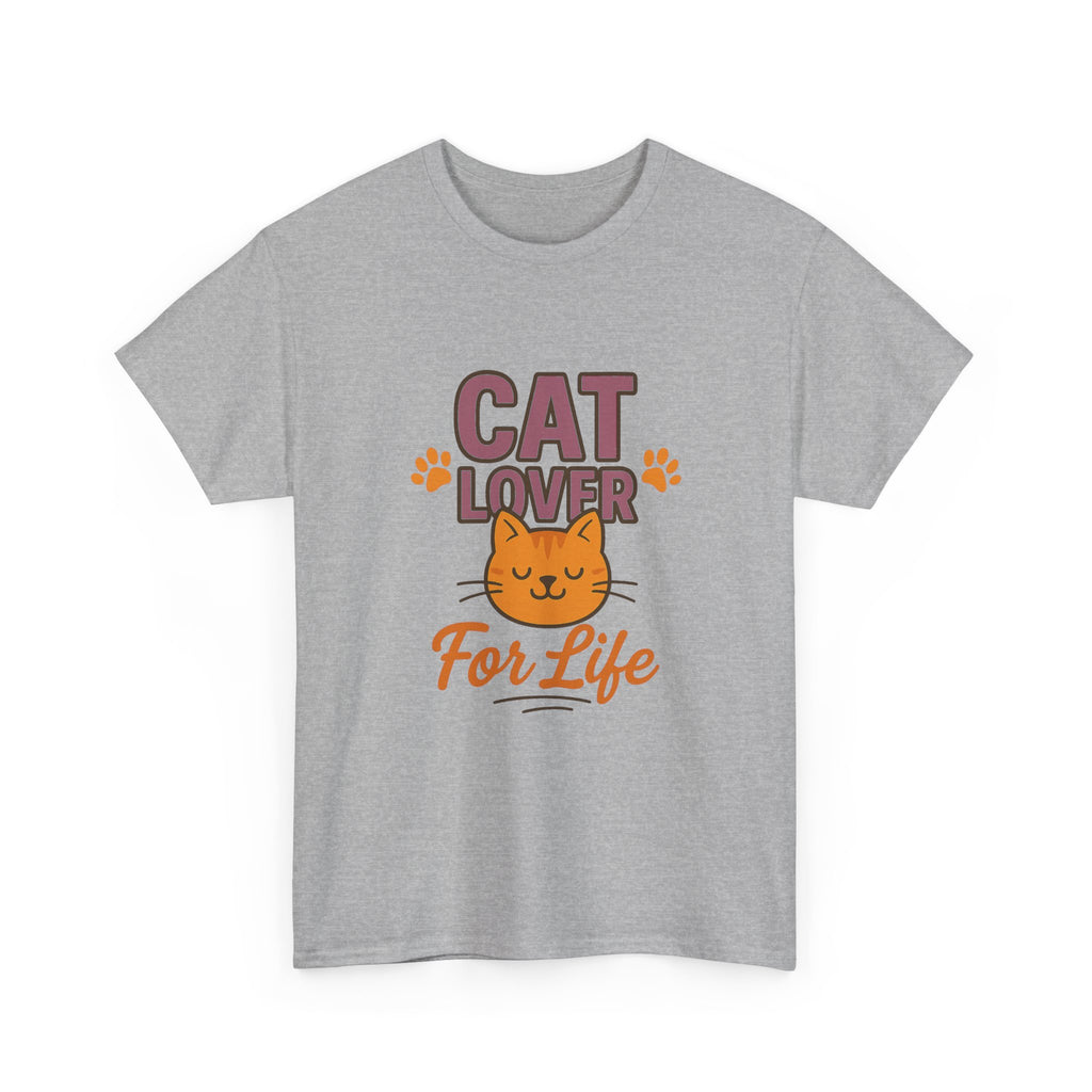 Cats Are My Happy Place T-Shirt | Cat Lover Gift | Graphic Tee