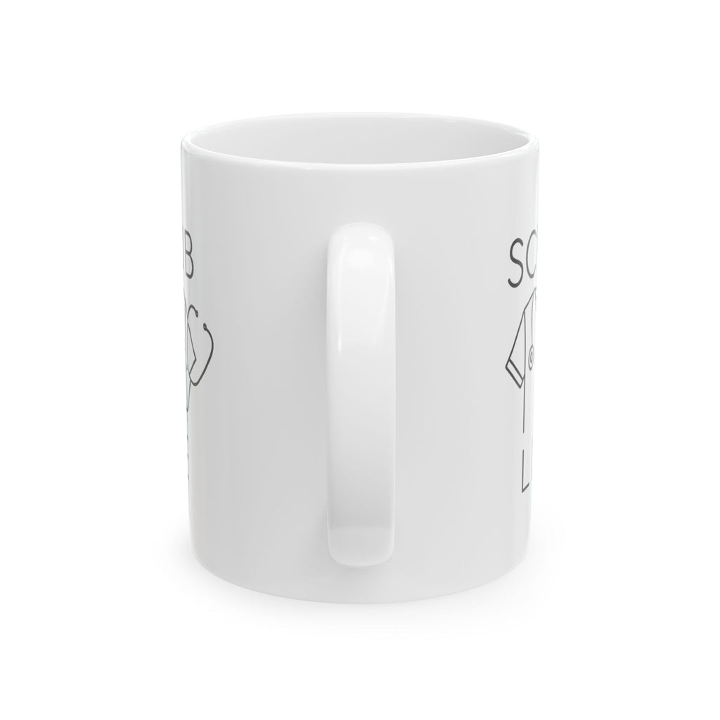 Scrub Life Coffee And Compassion Coffee Mug | Nurse Appreciation | Ceramic Mug