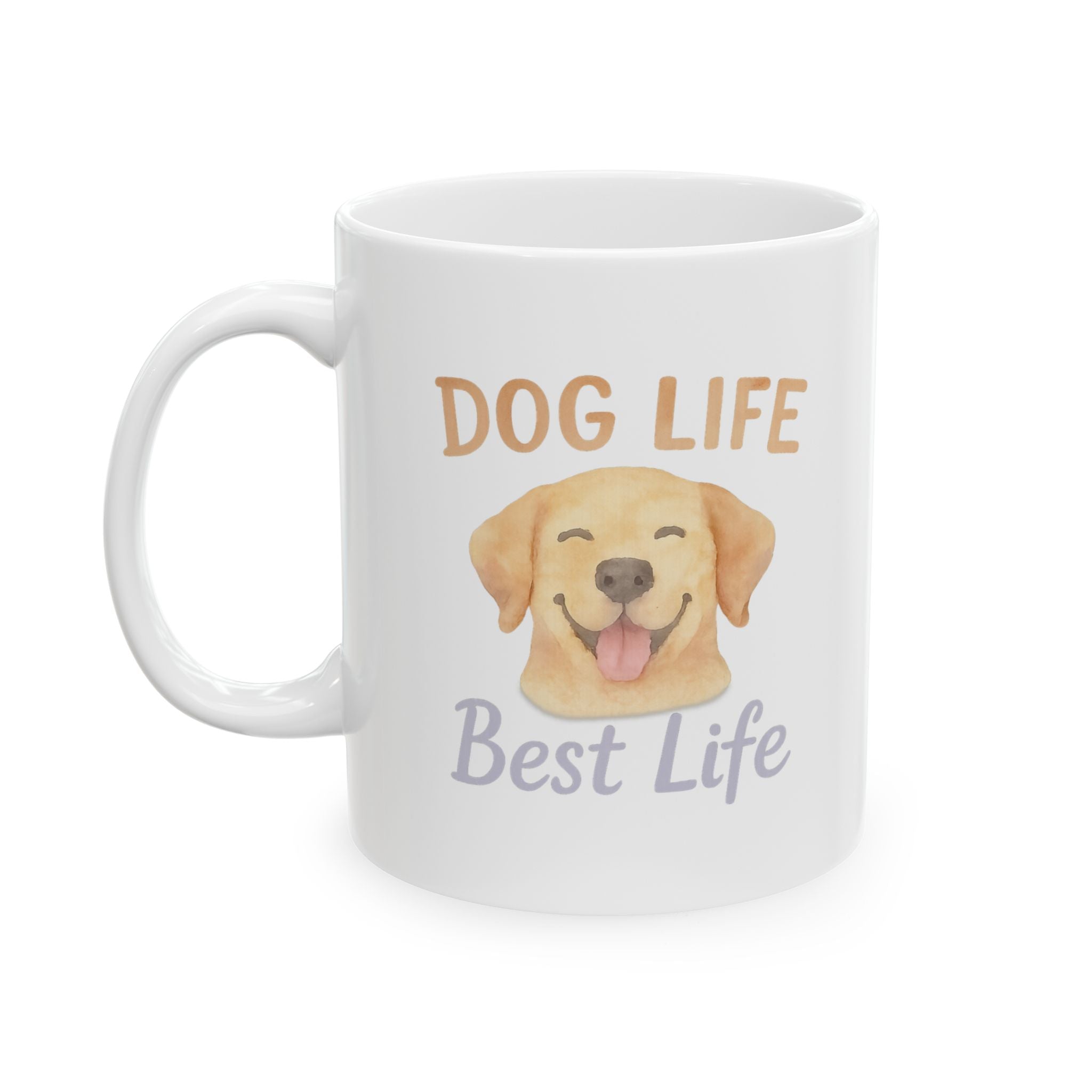 Dog Life Every Day No Regrets Coffee Mug | Dog Lover Gift | Ceramic Mug